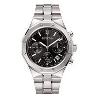 Orologio Bulova Uomo Octagon Chronograph in Acciaio 96B410 - 96B410